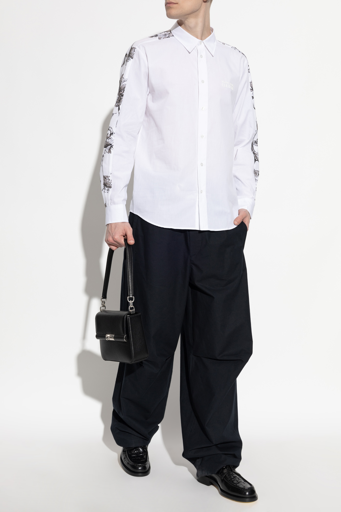 Versace Jeans Couture Shirt with barocco print | Men's